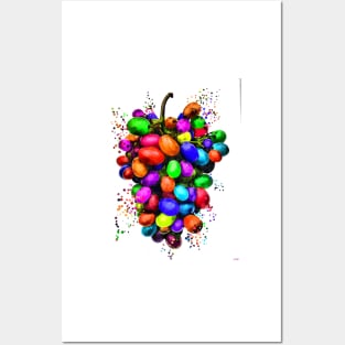 Grape Colored Posters and Art